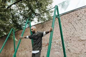 Outdoor fitness activities for adults and children